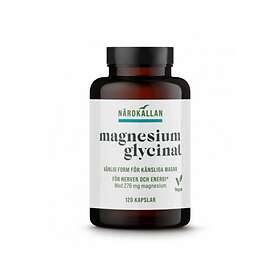 Närokällan Magnesium Glycinat 120 Kapslar