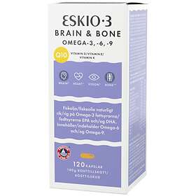 Eskimo-3 Brain & Bone Omega-3-6-9 120 Kapslar