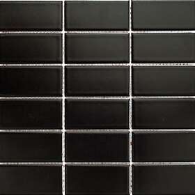 Arredo Mosaikk Titan Black Matt 5x10cm
