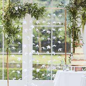 Ginger Ray Draperi Blommor Origami Botanical Wedding (Blanc)