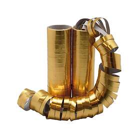 Hisab Joker Holografiska Serpentiner 2-pack (Gull)