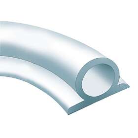 Stokvis Tapes Seal Strip Omega Profile 6m (Valkoinen)