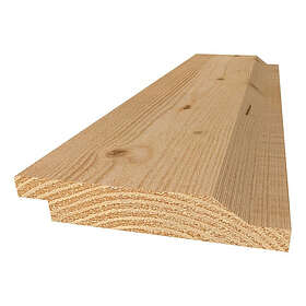 Moelven Ytterpanel Bas Enkelfas 22x120x4200mm