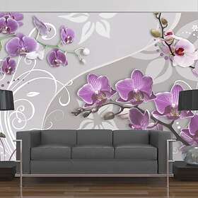 Arkiio Fototapet Flight Of Purple Orchids of purple orchids 250x175
