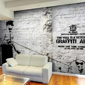 Arkiio Fototapet Banksy Graffiti Area 400x280