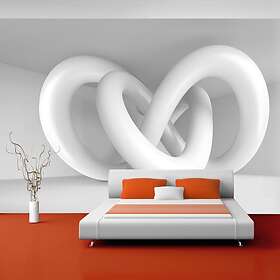 Arkiio Fototapet White Weave weave 200x140