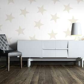 Arkiio Fototapet Beige Star 200x140