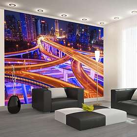 Arkiio Fototapet Spiderweb Of Roads of roads 250x175