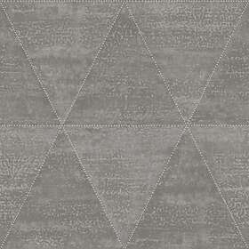 Origin Tapet Slitna Metalltrianglar IndustriGrå tapet slitna metalltri