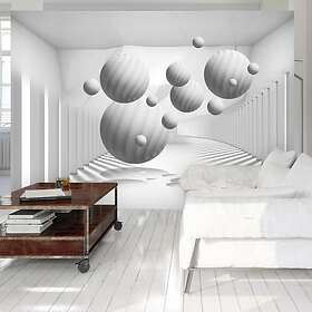 Arkiio Fototapet Balls In White in 200x140