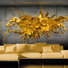 Arkiio Fototapet Yellow Splash 400x280
