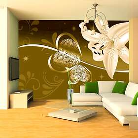 Arkiio Fototapet Lily In Shades Of Green in shades of green 400x280