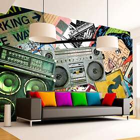 Arkiio Fototapet Graffiti Girl girl 200x140