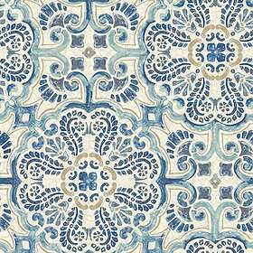A Street Prints Tapet Florentine Restored Tile 2540-24046 FD24046 Trilogy