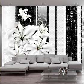 Arkiio Fototapet Crying Lilies In White lilies in white 250x175
