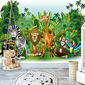 Arkiio Fototapet Jungle Animals 400x280