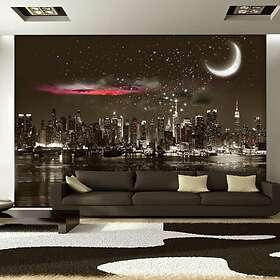 Arkiio Fototapet Starry Night Over Ny NY 200x140