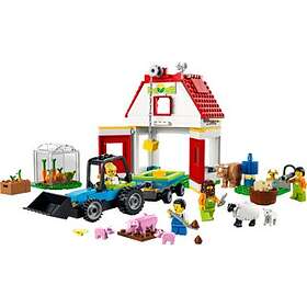 LEGO City 60346 Ulkorakennus ja maatilan eläimet