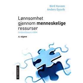 Fagbokforlaget Lønnsomhet gjennom menneskelige ressurse: evidensbasert