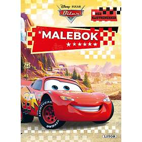 Malebok WD Biler: med klistremerker