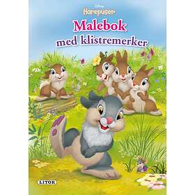 Malebok WD Trampe: med klistremerker