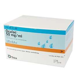 Thea Oculac Eye Drops 50 mg/ml 120x0,4ml
