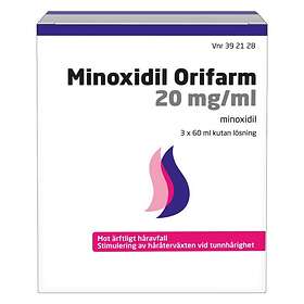 Minoxidil Orifarm 20 mg/ml 3x60ml