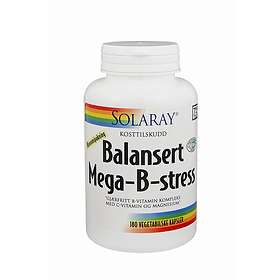 Solaray Mega-B Stress 90 Kapsler