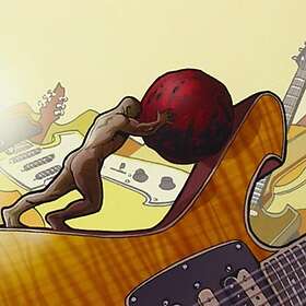 Gilbert Paul: Stone pushing uphill man 2014