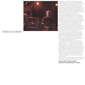 Moebius Schneider: Kunsthalle Dusseldorf (Vinyl)