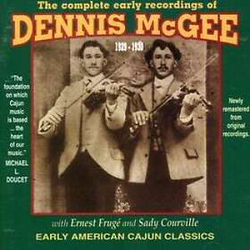 Dennis McGee The Complete Early Recordings Of Dennis Mcgee 192930 CD
