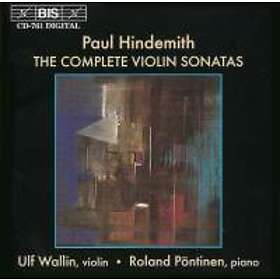 Hindemith: Complete Violin Sonatas CD