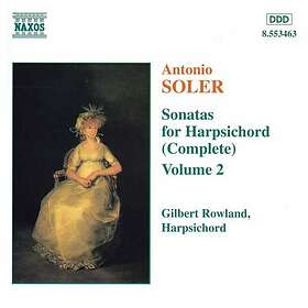 Soler: Sonatas For Harpsichord Vol 2 CD