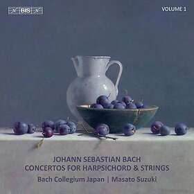 Bach: Concertos For Harpsichord & Strings Vol 1 CD
