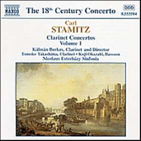 Stamitz Carl: Klarinettkonserter Vol 1