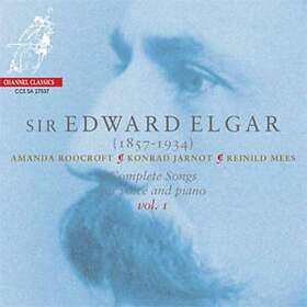 Elgar: Complete Songs For Voice & Piano Vol 1 CD