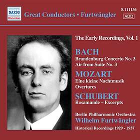 Furtwängler Wilhelm: Early Recordings Vol 1