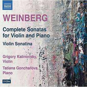 Weinberg: Complete Sonatas For Violin And Piano CD
