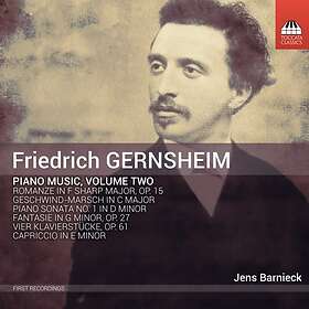 Gernsheim Friedrich: Piano Music Vol 2 CD