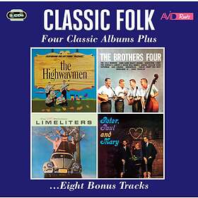 Classic Folk Four Classic Albums Plus CD
