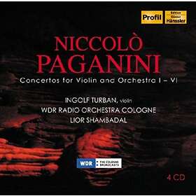 Paganini: Violin Concertos CD