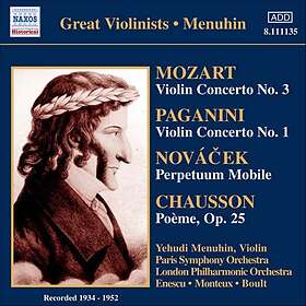 Mozart/Paganini: Violinkonserter