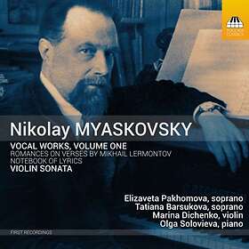 Myaskovsky Nikolay: Vocal Works Vol 1 CD