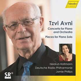 Avni Tzvi: Concerto For Piano & Orchestra CD