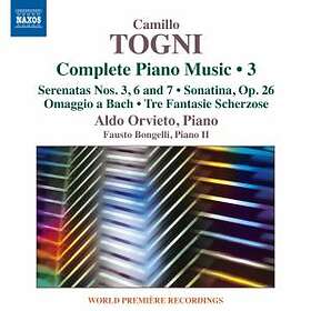 Togni Camillo: Complete Piano Music Vol 3 CD