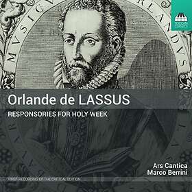 Lassus Orlande De: Responsories For Holy Week CD