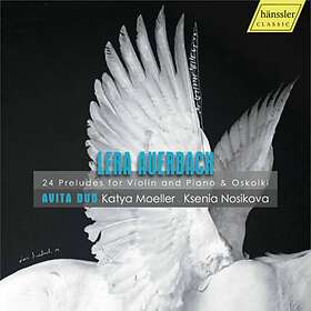 Auerbach Lera: 24 Preludes For Violin And Piano CD