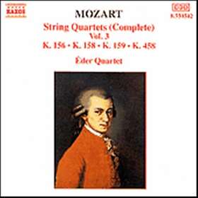 Mozart: String Quartets Vol 3