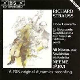 Strauss: Oboe Concerto / Bourgeois Gent Suit CD