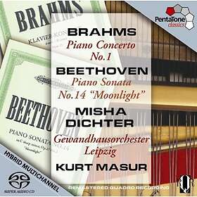 Brahms/Beethoven: Piano Concerto 1 / Sonata 14 CD
